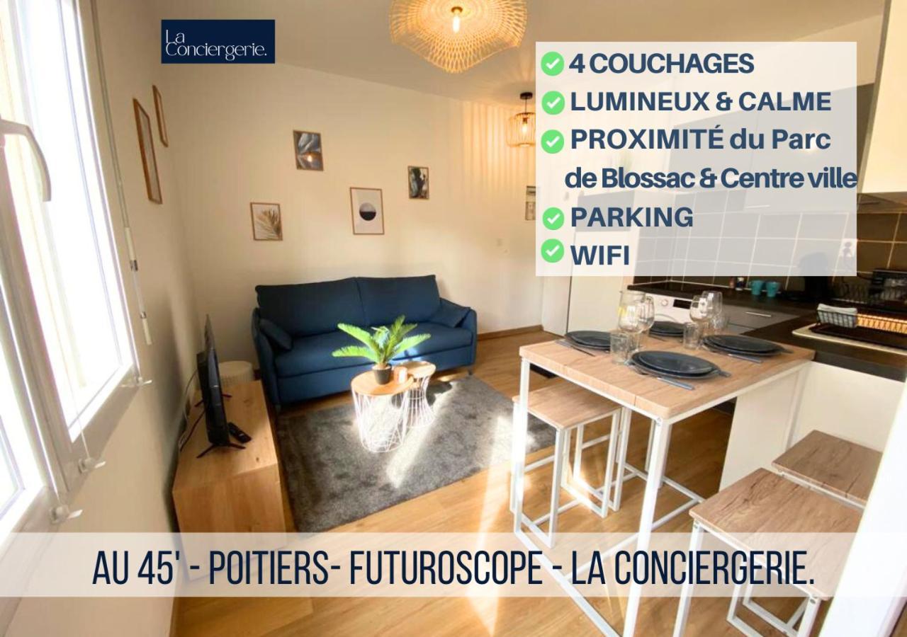 Au 45' - Poitiers - Futuroscope - La Conciergerie Daire Dış mekan fotoğraf